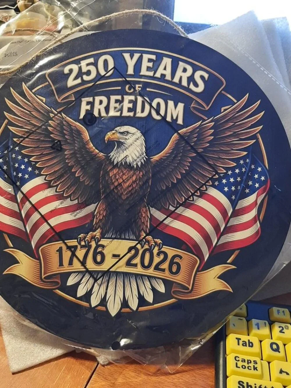 NEW ! USA 250th Anniversary Patriotic Door Sign